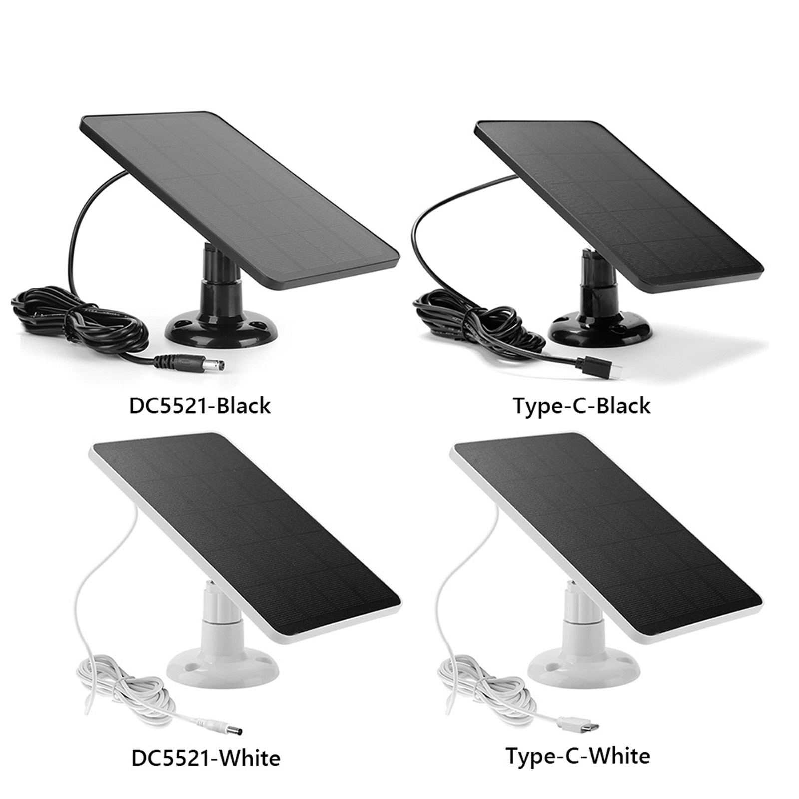 แผงโซลาร์เซลล์ 10W 5V DC5521 T - Home Security Lights Outdoors บทวิจารณ์และราคา