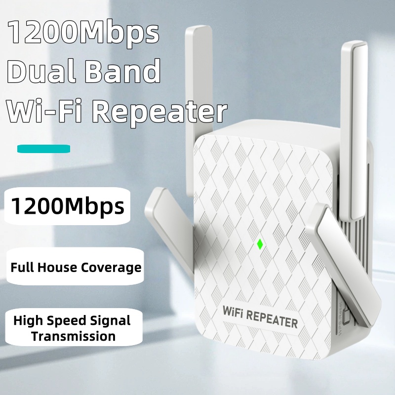 1200Mbps 5Ghz WiFi Repeater Du - Home Security Bundle บทวิจารณ์และราคา