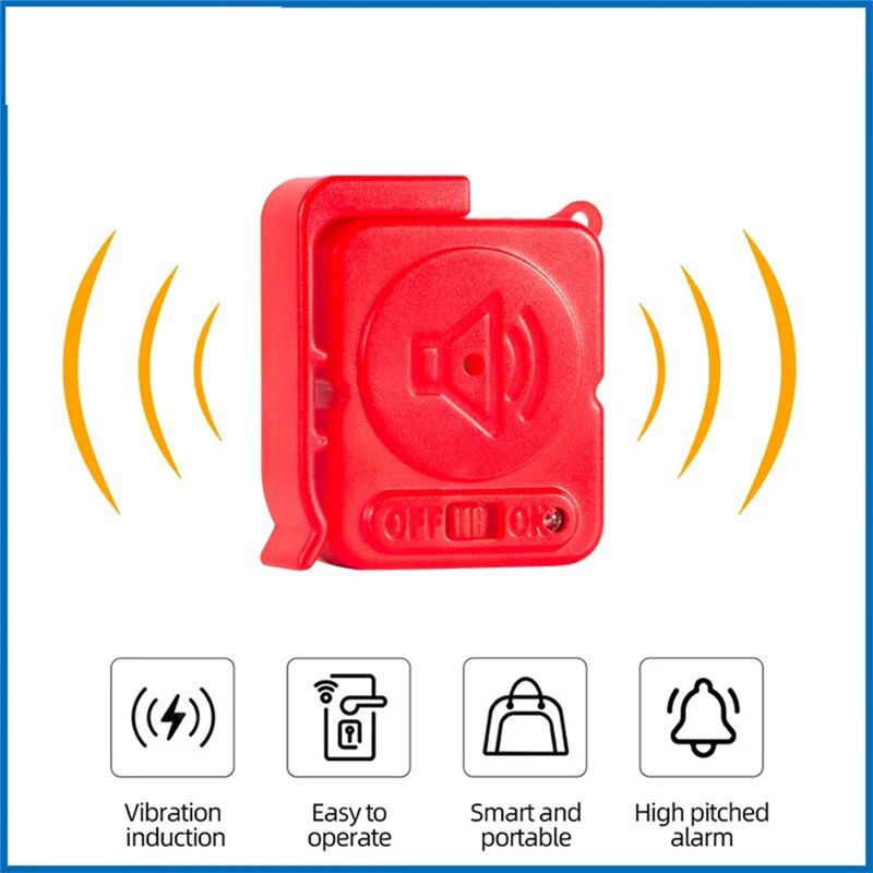 เซ็นเซอร์สัญญาณเตือนการสั่นสะเ - Window Alarm Sensor บทวิจารณ์และราคา