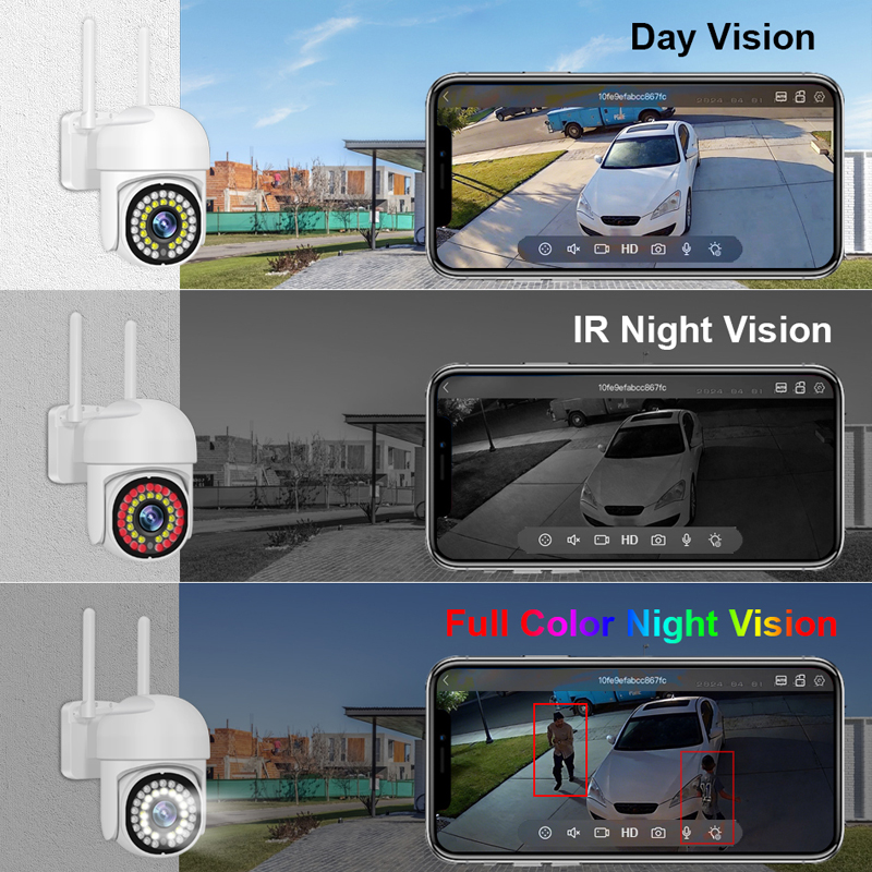 สมาร์ 3MP กล้องวงจรปิดไร้สายระ - Home Security Bell บทวิจารณ์และราคา