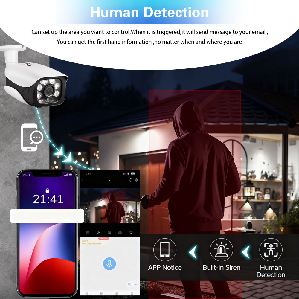 ระบบกล้องวงจรปิด Tuya 8MP 4K ค - Home Security Nvr บทวิจารณ์และราคา