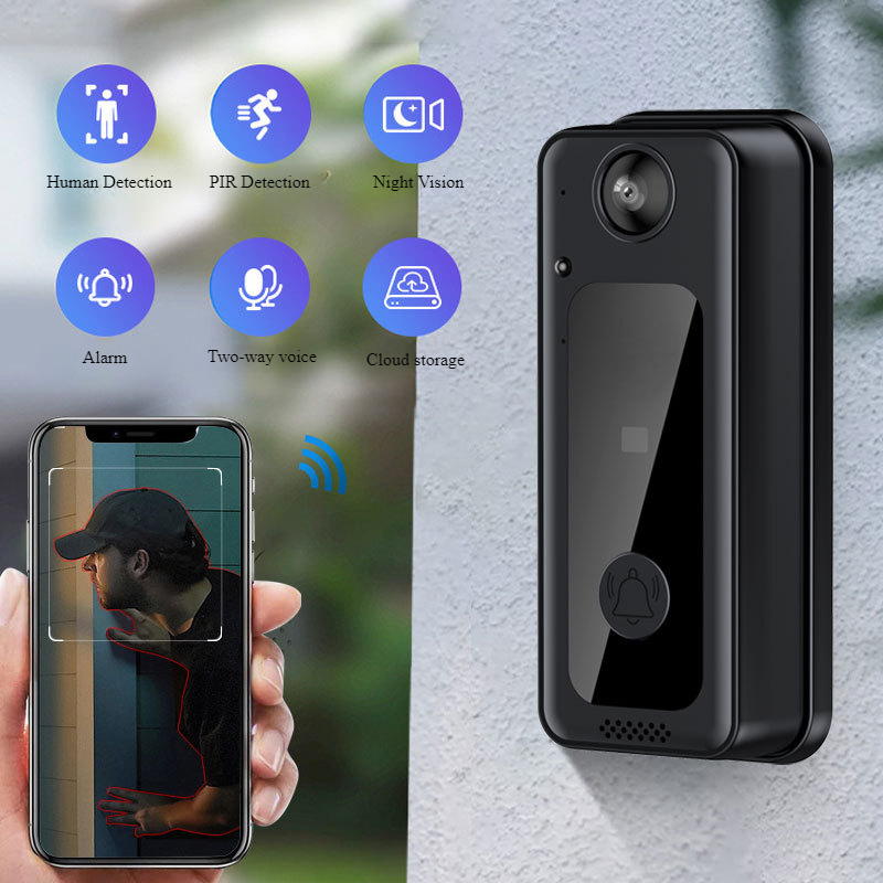 กริ่งประตูไร้สาย วิดีโออินเตอร - Home Security Ring Camera บทวิจารณ์และราคา