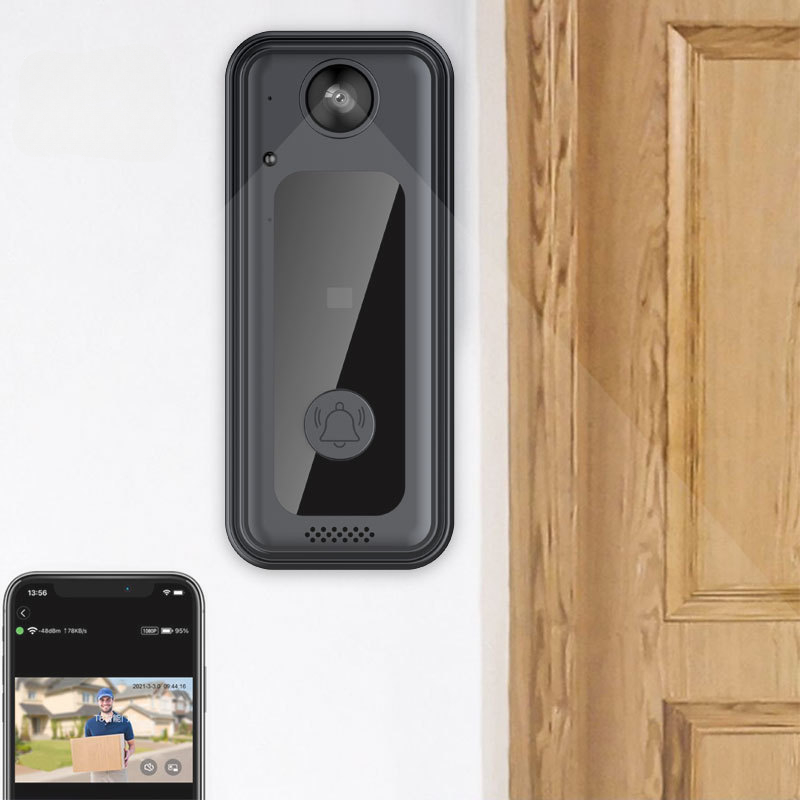กริ่งประตูไร้สาย วิดีโออินเตอร - Home Security Ring Camera บทวิจารณ์และราคา