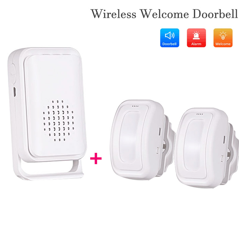 กริ่งประตูต้อนรับแบบไร้สายเครื - Home Security Gate บทวิจารณ์และราคา
