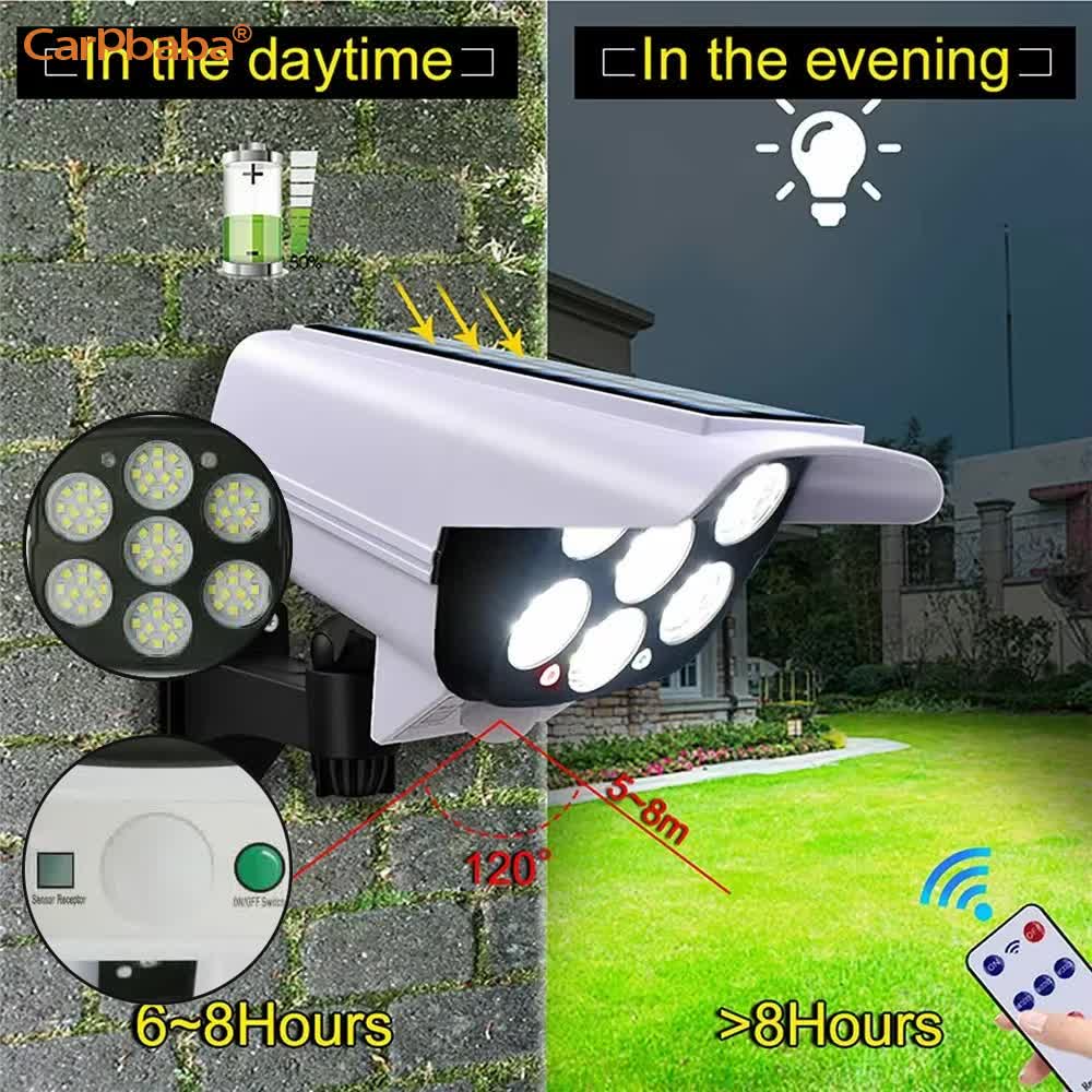 กลางแจ้งพลังงานแสงอาทิตย์ Ligh - Home Security Lights Outdoors บทวิจารณ์และราคา